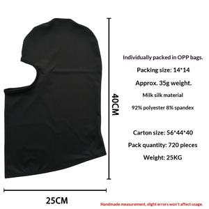 Cagoule de ski à un trou, masque facial intégral pour moto, fabricant de cagoules - Product Image 5