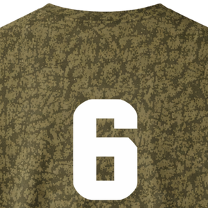 Camiseta Deportiva Personalizada con Diseño de Camuflaje para Jóvenes, Camiseta de Equipo con Camuflaje, Ropa Deportiva Cómoda y Elegante - Product Image 6