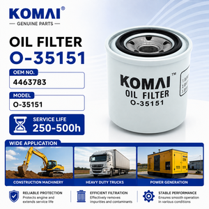 กรองน้ำมันเครื่องสำหรับรถขุดโคมัตสึ PC30MR-1 รุ่น KOMAI 129150-35151.2  14524470  119005-35100  4454526  16272-32092  4463783  15841-32430 - Product Image 1