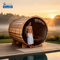 Apres Ski Recovery Lodge: Sauna de Burbujas Panorámica de una Sola Pieza para Resorts de Montaña Suizos |   CE ETL |   Fábrica B2B