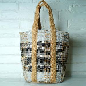 Sac bandoulière croisé en cuir tressé bohème et chanvre indien, design personnalisé 2026, fermeture ouverte, toutes saisons, pour femme - Product Image 1