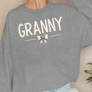 GRANNY avec nœud ruban sweats femme - Product Image 4