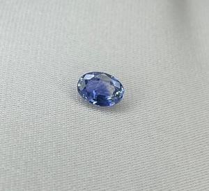 Zafiro Azul Natural de 0.50 Quilates, Sin Tratamiento Térmico, Limpio a la Vista, Piedra de las Minas de Ceilán. - Product Image 2