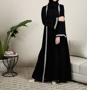 New 2026 Dubai Beautiful Black Traditional Islamic Clothing for Women Saudi Arabia Abaya Dubai Abaya Muslim Clothing Gulf Cloth - Product Image 4