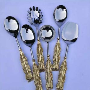 Ensemble de couverts de cuisine de haute qualité, couverts modernes, ensemble de fourchettes, ensemble de serveurs à salade en résine à prix abordable - Product Image 6