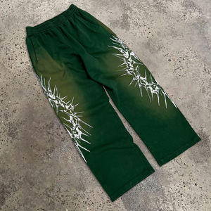 Lightweight Linen Baggy Trousers <b>Summer</b> Breathable Casual <b>Pants</b> Men - Product Image 4
