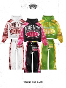 Conjunto Deportivo TYPHON con Estampado de Camuflaje, Sudadera con Capucha y Pantalones Largos con Cordón Ajustable, Ropa Urbana Unisex para Otoño - Product Image 1
