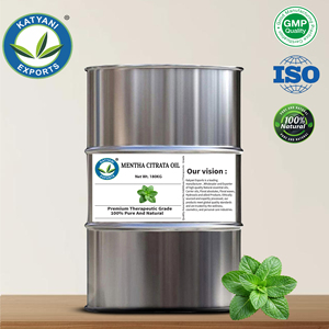 Huile essentielle de Mentha Citrata 2 KG pour la fabrication de savons et de bougies parfumées, ingrédient aromatique naturel - Du Madhya Pradesh - Product Image 1