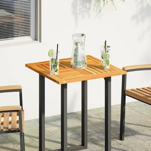 Ripiano da tavolo in legno massello 23.6 \ "x23.6 \" x0.8 \ "Design quadrato - Product Image 1