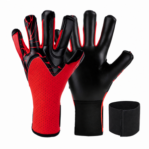 Professional High Latex German Football Goalkeeper Gloves Full <b>Finger</b> Breathable Non-Slip With Adjustable Wrist <b>Strap</b> Unisex - Product Image 5