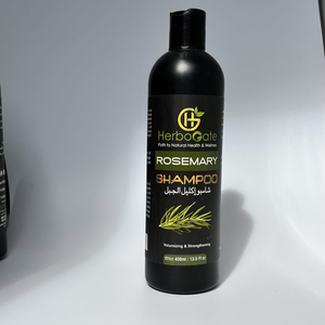HerboGate Rosemary <b>Shampoo</b> 400ml Herbal Hair Care Solution for Healthy Shine and Scalp Refreshment - Product Image 2
