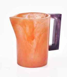 Jarra de Resina para Té Helado con Tapa, Jarra Reutilizable para Bebidas, Jarra de Agua Ligera de Resina - Product Image 3