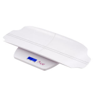 Báscula Digital Electrónica Ace OEM ODM para Bebés/Infantes de hasta 100 kg, con Bandeja Curva Antideslizante, Portátil, de Plástico - Product Image 4