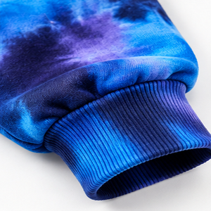 Sweat-shirt Tie-Dye en Coton Molletonné pour Adulte, Col Rond, Personnalisable, Vente en Gros, Fabricant, Vêtements Tendance et Confortables, Décontracté, Hiver - Product Image 4