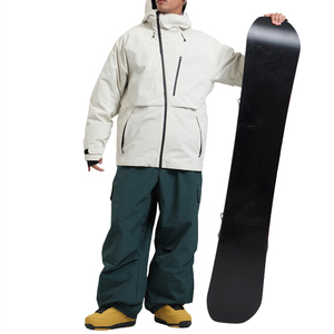 Vestes de ski pour hommes, manteau en duvet épais coupe-vent, vêtements d'hiver en polaire, veste de ski pour hommes à prix raisonnable - Product Image 2