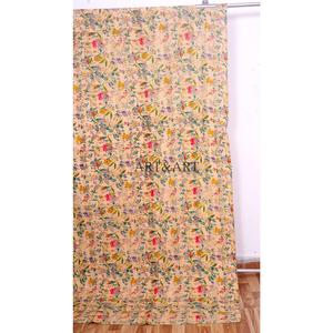 Rajasthan Handmade Printed Reversible Vintage Eco-Friendly All-Season Double Size Organic 100% Cotton Kantha Spread Comfortable - Product Image 3