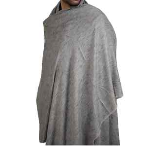 ผ้าคลุมไหล่กานี ปาชมินา เนื้อนุ่ม อุ่นสบาย ทนทาน ผลิตด้วยมือ หรูหรา ระบายอากาศได้ดี ดีไซน์ดั้งเดิม สง่างาม เหมาะสำหรับฤดูหนาว สำหรับผู้ชาย - Product Image 3