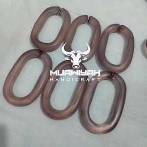 Top quality Resin Link Chain <b>light</b> pink color Decorative Hanging Luxury Home Office Wall Decor With custom size shape & color - Product Image 3
