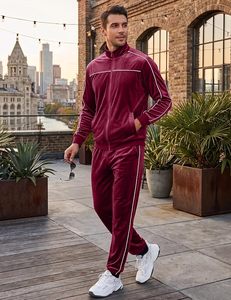 Chándal de Forro Polar para Hombre, Logotipo del Equipo Bordado Personalizado, Ropa Deportiva de Entrenamiento de Invierno - Product Image 3