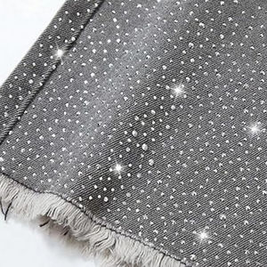 Pantalones Cortos de Lona para Hombre, Estilo Urbano, Transpirables, de Verano, con Cintura Elástica, Efecto Desgastado por el Sol, OEM ODM - Product Image 5