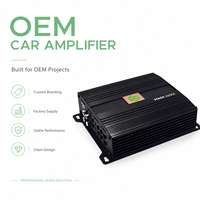 Amplificateur audio de voiture coréen à 4 canaux MOSFET, directement de l'usine OEM, avec amplificateur pleine gamme de 560 watts, classe A/B