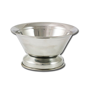 Tazón de Acero Inoxidable para Jabón de Afeitar, Taza Metálica Duradera, Tazón de Afeitar de Acero Inoxidable para Pulir con Maquinilla de Afeitar de Seguridad - Product Image 1
