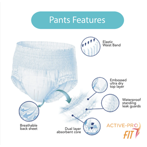 Pañales Absorba Nateen Super Pull Up, 10+1 piezas por paquete, Talla Extra Grande - Product Image 3