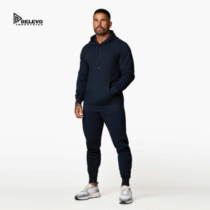 ชุดวอร์มแบบมีฮู้ดสำหรับฤดูหนาว ยูนิเซ็กซ์ ผ้าฝ้าย 100% สวมใส่สบาย เหมาะสำหรับออกกำลังกาย ใส่ลำลองในชีวิตประจำวัน คุณภาพพรีเมียม 300 - Product Image 6