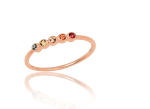 Design de luxe 925 argent sterling zircon rond coupe pierre bague bijoux femmes cadeau bijoux - Product Image 4