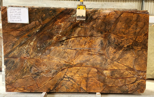 Bloques de mármol marrón de la selva tropical de calidad superior, losas combinadas con libros de piedra Natural India, el mejor precio, suelo de baño, paredes de cocina - Product Image 5