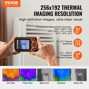 Termocamera Portatile con Risoluzione IR 256 X 192, Connettività WiFi, Frequenza di Aggiornamento 25Hz, Termografo a Infrarossi Tascabile - Product Image 2