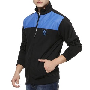 Chaquetas bomber de cuello alto con nuevo diseño para hombre, mangas largas, cremallera completa, 100% poliéster, chaquetas bomber para hombre - Product Image 2