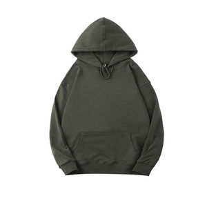 Premium Oversized Hoodie Custom Streetwear Sweatshirt Heavyweight Cotton Fleece <b>Pullover</b> Hoodie OEM ODM Wholesale - Product Image 5