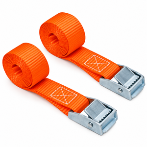 Sangle de cargaison à boucle à came en polyester de 25 mm, 250 kg, pour la fixation de cargaison de moto, fabricant OEM - Product Image 1