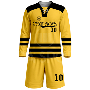 ชุดเสื้อผ้าฮอกกี้น้ำแข็งแบบกำหนดเองปี 2026 ชุดเสื้อฮอกกี้และกางเกงขาสั้นแบบซับลิเมชั่น น้ำหนักเบา ทนทาน ผู้จัดจำหน่ายชุดยูนิฟอร์มฮอกกี้สำหรับทีมชาติสหรัฐอเมริกา - Product Image 2
