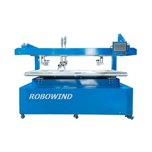 Robowind Nouvelle imprimante à écran semi-automatique multicolore pour usage industriel avec impression à plat - Product Image 2