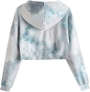 Sudadera Corta con Capucha para Mujer, Estilo Holgado, para Adolescentes, con Logotipo Frontal ODM, 100% Algodón, Diseño Inspirado en la Serie de TV Friends - Product Image 6