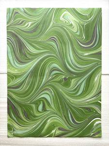 Feuilles de papier artisanal imprimées marbrées en gros – Matériel de reliure artisanale, fournitures de papeterie décoratives écologiques - Product Image 3