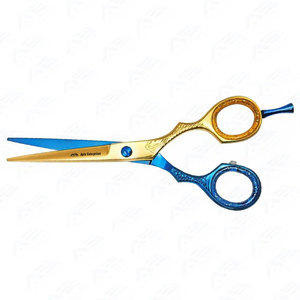 Tijeras Profesionales para Cortar el Cabello para Uso en Salón y en Casa, Cuchillas Afiladas, Navajas de Barbero, Tijeras de Acero Inoxidable Personalizadas de Primera Calidad - Product Image 2