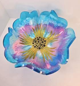 New Luxury Style Hand-crafted Design <b>White</b> & Yellow Resin <b>Serving</b> <b>Bowl</b> at Very Greatest Price Handmade <b>Serving</b> <b>Bowls</b> in multi - Product Image 4