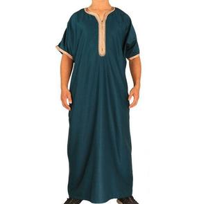 Jubba Árabe Moderna Estilo Kuwaití para Hombre, Thobe Saudí, Fabricante de Ropa Islámica de Primera Calidad, Vestidos Casuales para Hombre, MOQ Bajo - Product Image 5