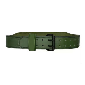 Ceintures de musculation de qualité supérieure, couleur unie, pour hommes et femmes, nouvelles arrivées, en cuir épaissi, ceinture de musculation unisexe - Product Image 4
