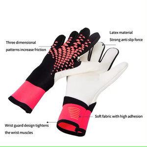 Gants de gardien de but de football haute performance, respirants, avec super grip 3+3 mm - Product Image 3