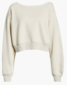 Nouveau style pour femme : Sweat à capuche et sweat-shirt amples et décontractés en polaire, coupe courte, Printemps-Été - Product Image 6
