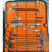 Kit de chirurgie laparoscopique manuel Salaar Industry : Pinces, Ciseaux, Grasper, Dissecteur, Porte-aiguille - Classe II