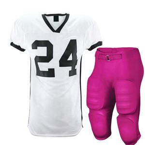 Uniforme de fútbol americano personalizado de secado rápido Ropa deportiva Uniforme de fútbol americano de color sólido - Product Image 1