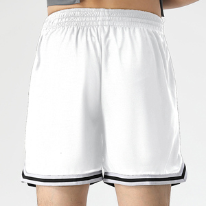 Pantalones Cortos de Baloncesto Personalizados para Hombre, Ropa Deportiva de Alto Rendimiento, Secado Rápido, Malla Transpirable, Cintura Media, Cierre con Cordón, Bolsillos, Impresión por Sublimación - Product Image 5
