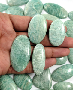 Lote de Gemas Sueltas de Amazonita Natural para Joyería, Formas Mixtas, Corte Esmeralda y Corte Cojín, Piedra de Cuarzo Cristalino - Product Image 1