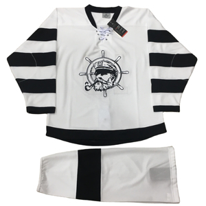 Maillots de sport grande taille pour hommes, 100 % polyester, réversibles, sublimation, uniforme de hockey, maillot de hockey sur glace de haute qualité - Product Image 5