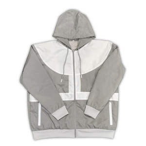 Men's Custom Embroidered Nylon paneled Lightweight Spring Windbreaker <b>Ski</b> Jacket Waterproof polyester Tracksuit Pant Set - Product Image 1